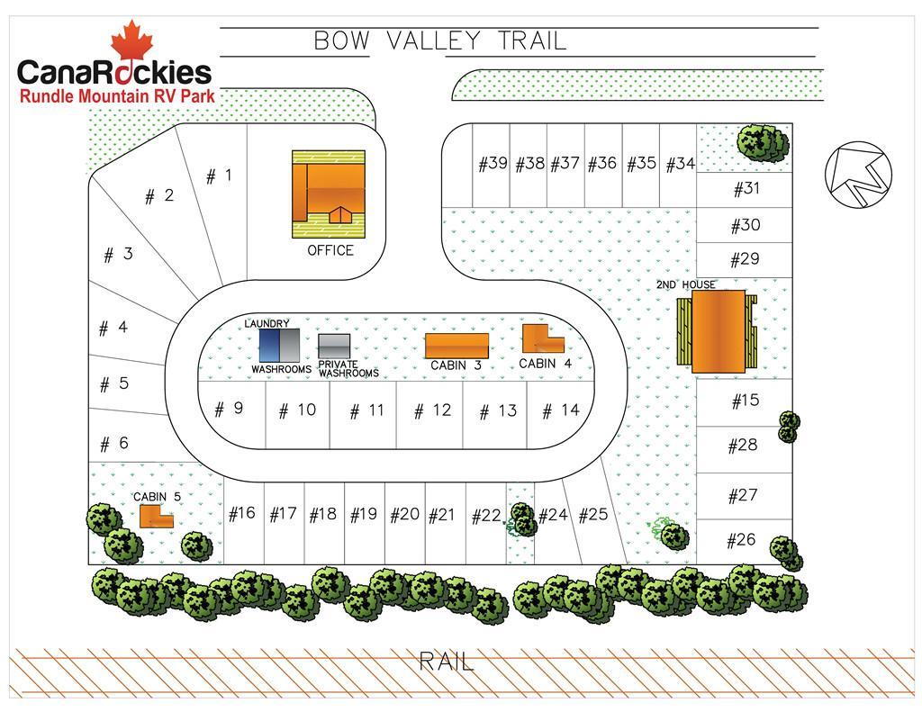 فندق كانمورفي  Rundle Mountain Rv Park المظهر الخارجي الصورة
